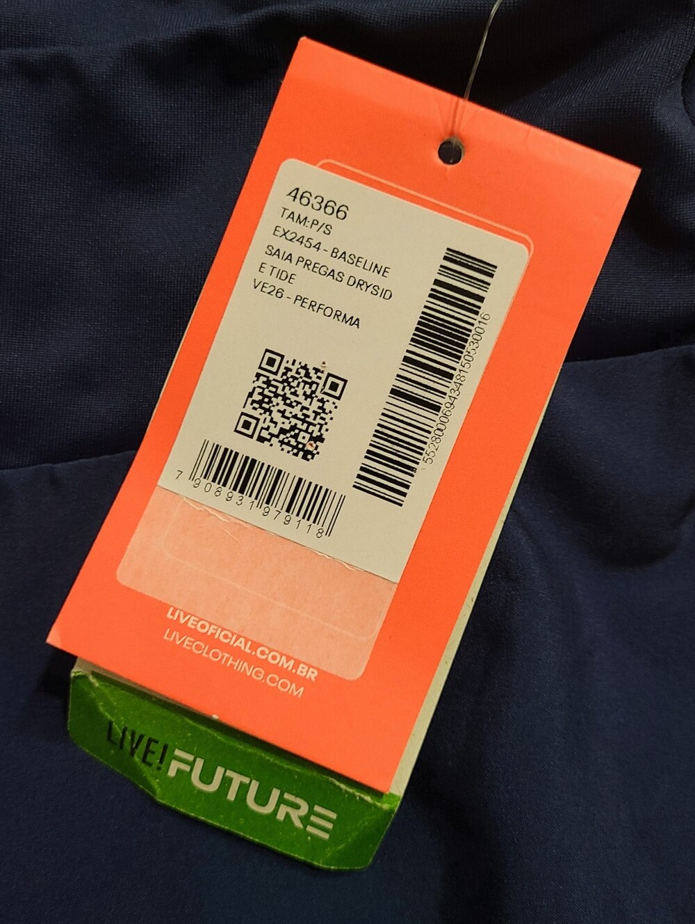 LIVE! Navy Blue Pleated Athletic Tennis Skort Sz - Picture 8 of 14